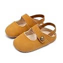 KIDSUN Baby Boys Girls Sandals Adjustable Lightweight House Home Slippers Non Slip Newborn Prewalk First Walk Shoes