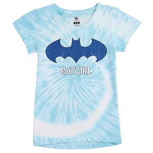 Kidsville Batgirl Printed Regular Fit Multicolor Cotton