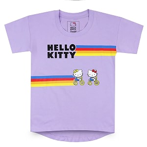 kidsville frozen printed regular fit blue cotton girl39s t-shirt