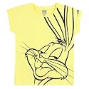 Kidsville Frozen Printed Regular Fit Blue Cotton Girl's T-Shirt