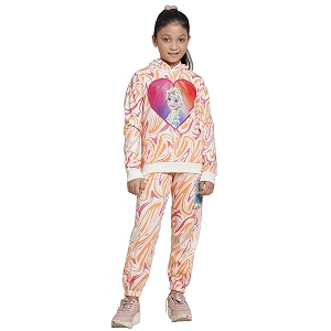 Kidsville Frozen Printed Regular Fit Co-Ord Set