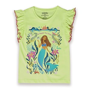 Kidsville Girls Printed Regular Fit T-Shirt