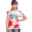 Kidsville Girl39s Printed Regular Fit T-Shirt