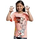 Kidsville Girl39s Printed Regular Fit T-Shirt