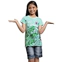 Kidsville Girl39s Printed Regular Fit T-Shirt