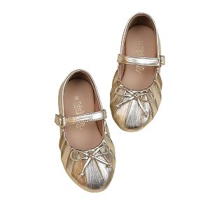 Kidsville Girls Single Strap Ballerina Belly Shoes