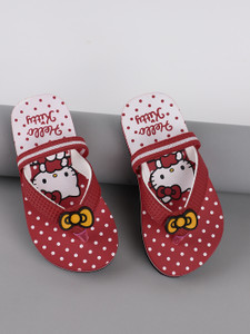 kidsville Hello Kitty Girls Slip On Slipper
