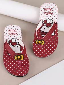 kidsville Hello Kitty Girls Slip On Slipper