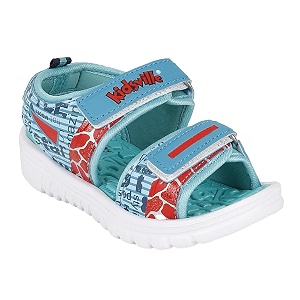 Kidsville Kids Boys Printed Multicolor Sandals
