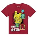 Kidsville Marvel Comics Printed Regular Fit Black