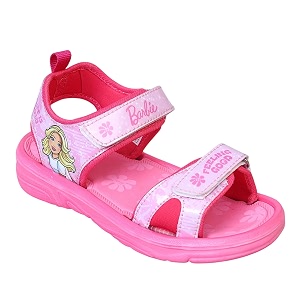 Kidsville Official Barbie Printed Sandals For Kids