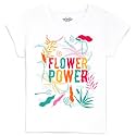 Kidsville Printed Regular Fit White Cotton Girl39s