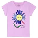Kidsville Printed Regular Fit White Cotton Girl39s