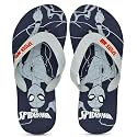 Kidsville Spiderman Printed Blue Flipflops for Boys