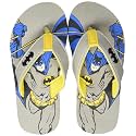 Kidsville Spiderman Printed Blue Flipflops for Boys
