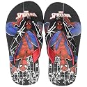 Kidsville Spiderman Printed Blue Flipflops for Boys