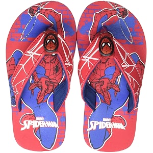 Kidsville Spiderman Printed Flipflops For Boys