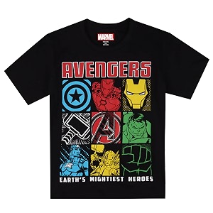 Kidsville Boys Printed Regular Fit T-Shirt