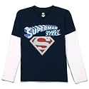 Kidsville Spiderman Printed Regular Fit Blue Cotton