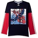 Spiderman By Kidsville Boy39s Plain Regular fit
