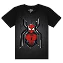 Kidsville Spiderman Printed Regular Fit Black Cotton