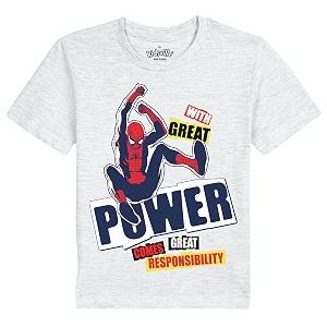 Kidsville Girls Printed Regular Fit T-Shirt