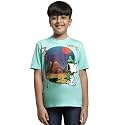 Kidsville Spiderman Printed Regular Fit Orange Cotton