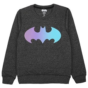 kidsville superman printed regular fit black cotton boy39s t-shirt