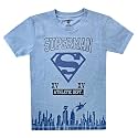 Kidsville Superman Printed Regular Fit Blue Cotton