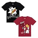 Kidsville Boy39s Printed Regular Fit T-Shirt
