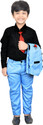 Kidzarea Boys Festive & Party Shirt, Waistcoat and Pant Set (Multicolor Pack of 1)
