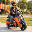 kidznation Rambo Electric Bike with Lights in