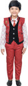 KIDZWING Boys Festive & Party Shirt, Waistcoat and Pant Set