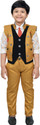 KIDZWING Boys Festive & Party Shirt, Waistcoat and Pant Set