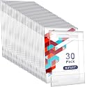 Kigley 30 Pack 8.5 x 11 Acrylic Sign Holder, Wall Mount No Drilling