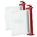 Compatible for Whirlpool Semi Automatic Washing Original Lint Filter/Dust Filter Jali Lint Bag/Filter Let (Set of 2 Match and Buy)