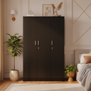KIK Verna 3 Door Wardrobe with Locker