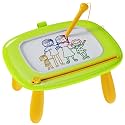 Kikapabi Toddler Magnetic Drawing Board - 1st Birthday Gifts for 1 2 3 Year Old Girls & Boys, Learning Doodle Board, Educational Toys for Baby (Green)