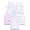 KIKE Baby Cotton Inner Wear Vest for Baby Boys &amp; Girls - White Baniyan Toddler Vest Pack of 6