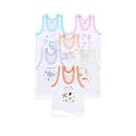 KIKE Baby Cotton Inner Wear Vest for Baby Boys &amp; Girls - White Baniyan Toddler Vest Pack of 6