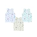 KIKE Newborn Baby Printed Sleeveless Regular Fit