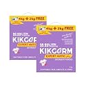 Kikgerm Plant Based Laundry Detergent Powder With Fabric Conditioner - Natural, Eco-friendly, Non-toxic, Biodegradable - Kids Safe, Skin Safe, Pet Safe - Tough Stain Remover- 6 Kg (Pack of 2)