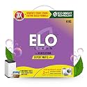 ELO Clean By KIKGERM 2-in-1 ADVANCED Top & Front Load Detergent Powder + FABRIC CONDITIONER (4kg) 3kg + 1 kg | Tough Stain Removal + Soft Clothes | No Harmful Chemicals | Washing Machines Surf