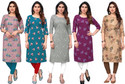 KILLARI Women Printed Straight Kurta