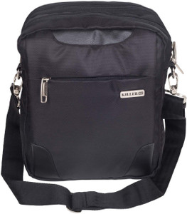 killer black men sling bag - mini casual travel sling bag