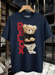 KILLER Boys Graphic Print Pure Cotton Regular