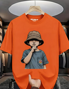 KILLER Boys Graphic Print Pure Cotton Regular