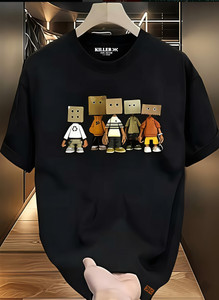 KILLER Boys Graphic Print Pure Cotton Regular