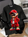 KILLER Boys Graphic Print Pure Cotton Regular