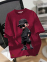 KILLER Boys Graphic Print Pure Cotton Regular